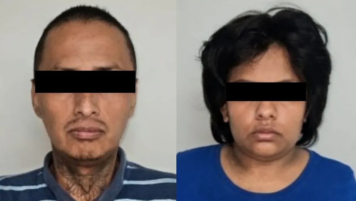 La pareja fue detenida en Monterrey.