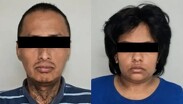 La pareja fue detenida en Monterrey.