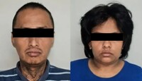 La pareja fue detenida en Monterrey.