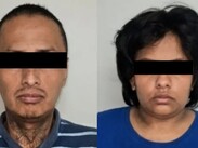 La pareja fue detenida en Monterrey.