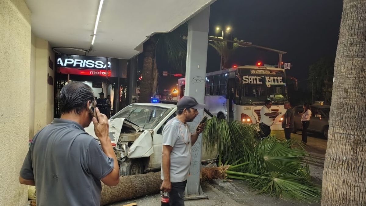 Una mujer y su pareja, un hombre apodado "El Palmitas", también resultó afectado.