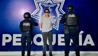 Los oficiales desarmaron al agresor y procedieron con la detención de Luis “N”