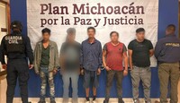 En el operativo también fue localizado un adolescente, a quien se le encontraron dos cartuchos de armas de fuego