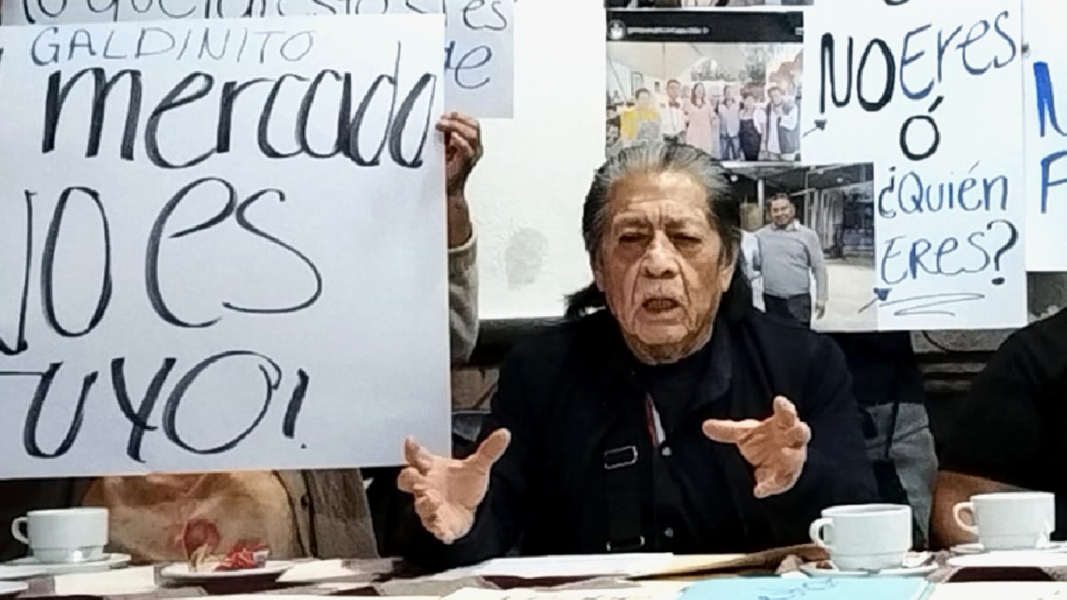 Raúl Méndez aseguró que gente externa al mercado trató de fabricar acusaciones en su contra / Angélica Tenahua