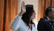 Alejandra Gutiérrez Campos en su segundo informe ante el cabildo