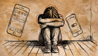 A los 12 años, Ana está internada en un centro de rehabilitación por su adicción al celular