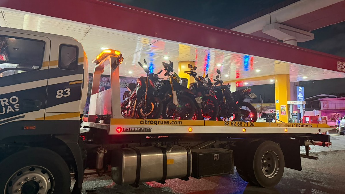 Las autoridades revelaron que dicho operativo se dio luego de observar por las Cámaras del C4 una caravana.