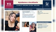 Buscan a Scarlet Ochoa tras salir rumbo a su secundaria.