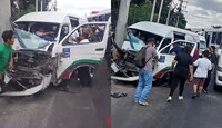 Combi choca contra un poste en El Vigilante y deja 8 heridos. | Protección Civil Tlalnepantla