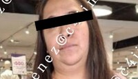La mujer se llevó varias prendas de vestir