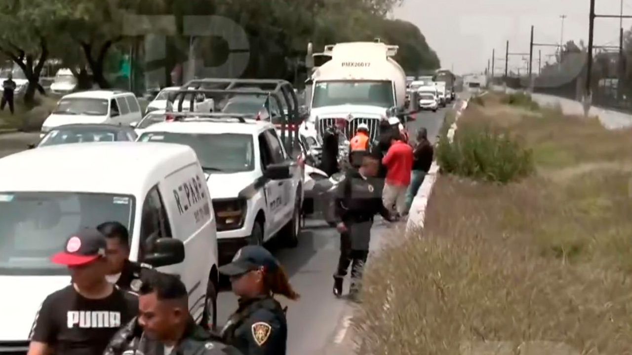Muere motociclista tras choque y atropellamiento en la calzada Ignacio Zaragoza