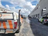 El personal de seguridad afirmó que el trabajador contaba con su arnés y línea de vida.