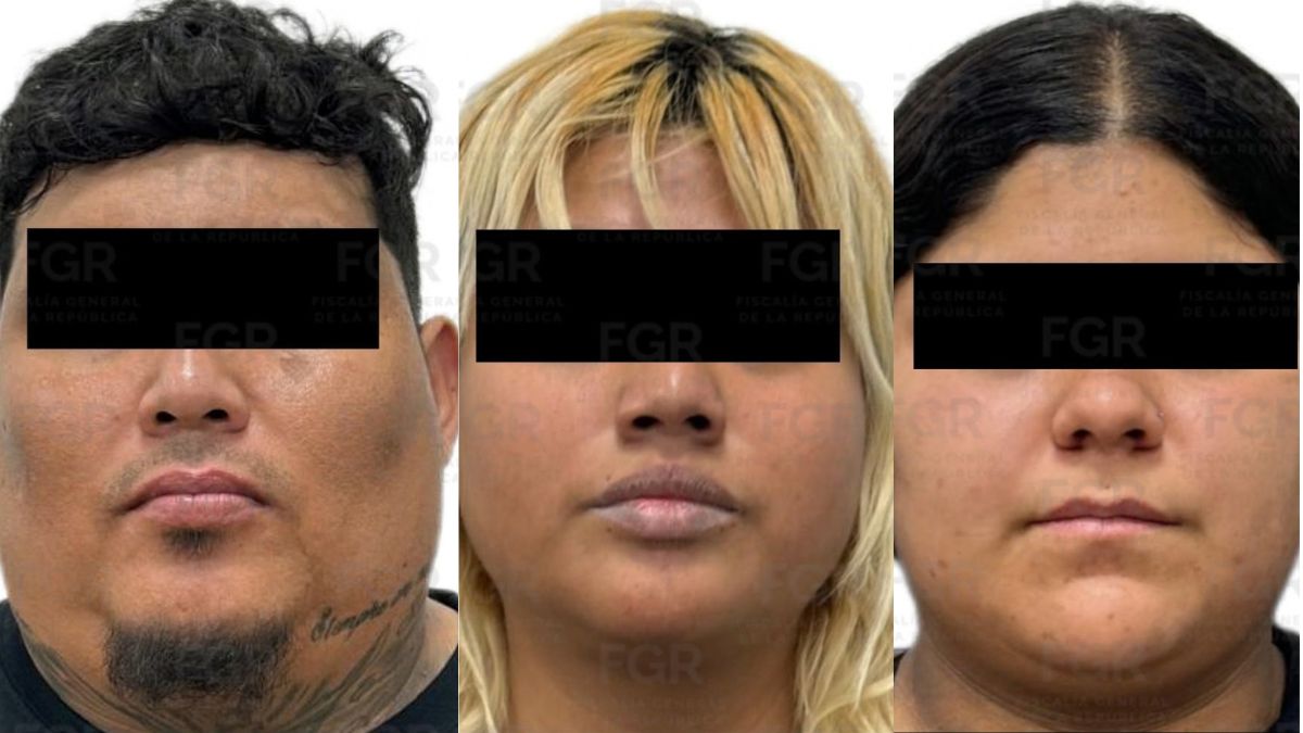 Las tres personas transportaban siete cargadores, 73 cartuchos, 50 envoltorios con cocaína y 60 envoltorios con marihuana.