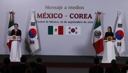 Presidenta de México, Claudia Sheinbaum y Lee Jae-Myung, presidente de Corea del Sur