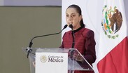 La presidenta visitó Puebla como parte de la gira de resultados de su segundo informe / Agencia Es Imagen