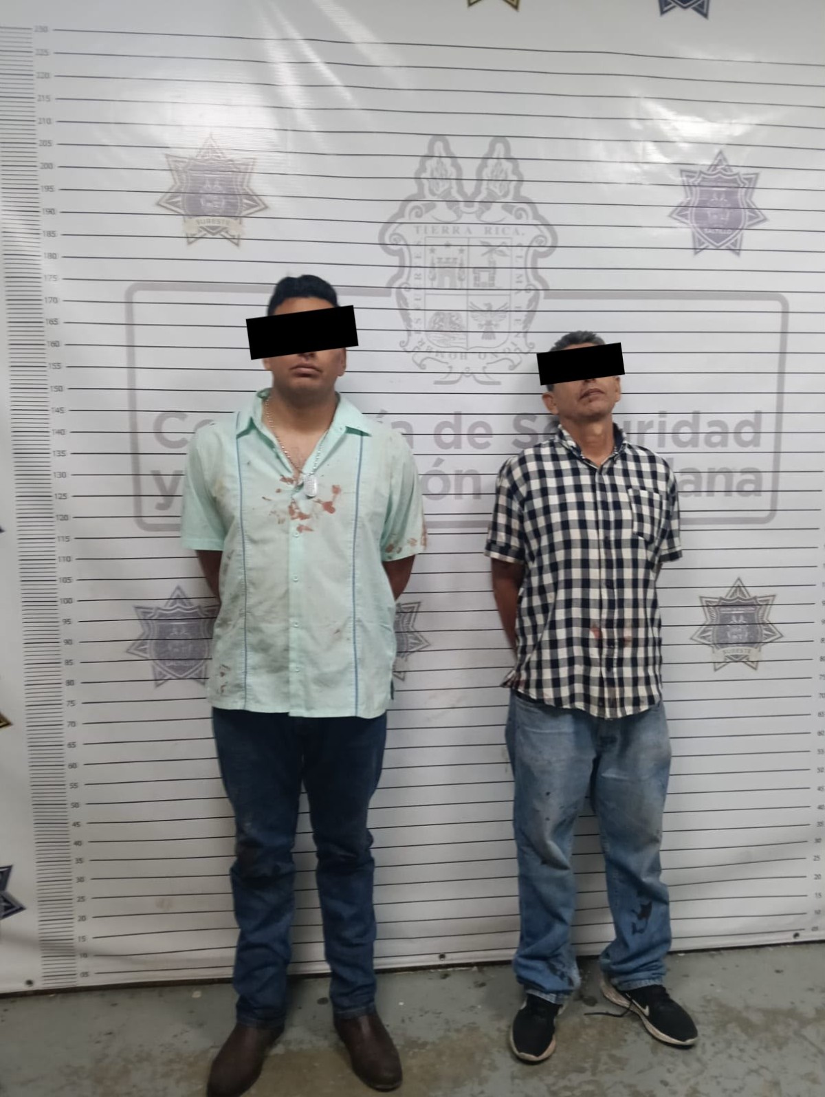 Ambos tienen domicilio en la colonia Valle de las Flores Popular y el dictamen médico estableció que se encontraban en estado de ebriedad.