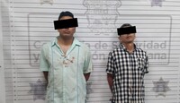 Ambos tienen domicilio en la colonia Valle de las Flores Popular y el dictamen médico estableció que se encontraban en estado de ebriedad.