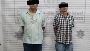 Ambos tienen domicilio en la colonia Valle de las Flores Popular y el dictamen médico estableció que se encontraban en estado de ebriedad.