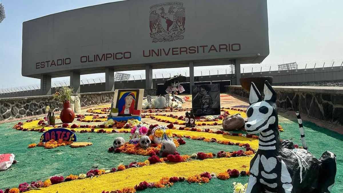 La exhibición monumental de altares de Día de Muertos regresa a Ciudad Universitaria | Instagram: UNAM
