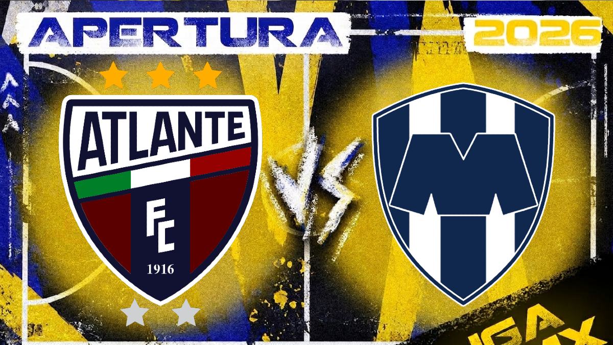No te pierdas toda la cobertura del partido entre Atlante y Rayados por TELEDIARIO.