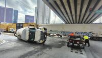 Al lugar acudieron elementos de Protección Civil y de la Cruz Roja.| Especial