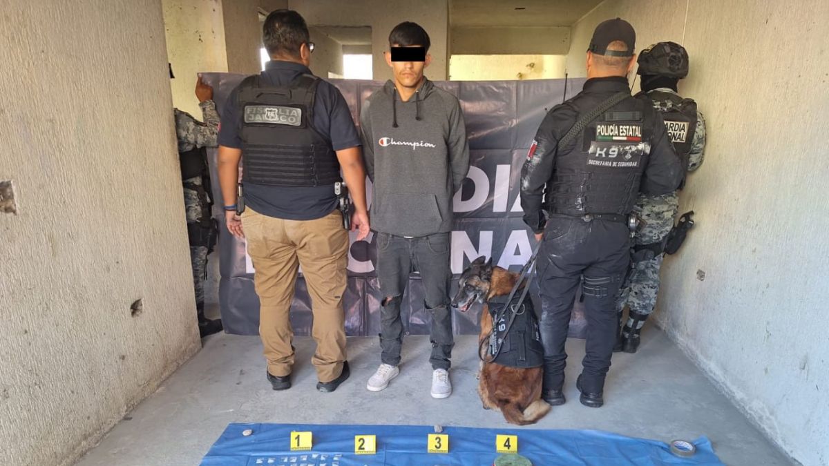 Cateo en Lomas del Mirador termina con un detenido por presunto narcomenudeo