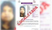 Tras el reporte del 24 de septiembre, la Unidad de Desaparecidos de Coahuila resguardó a la joven y la trasladó con su madre a la Vicefiscalía.