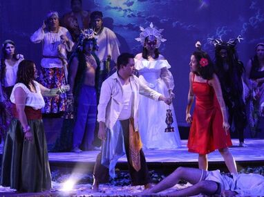 Once On This Island es presentada por Monterrey Performing Arts Acedemy.