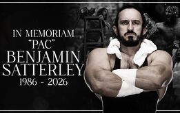 Recordado en WWE como Adrian Neville por su dominio en NXT y la división crucero, PAC marcó época en el wrestling mundial por su estilo aéreo.