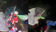 Un grupo de adolescentes fue rescatado de un barranco en Chapultepec.