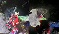 Un grupo de adolescentes fue rescatado de un barranco en Chapultepec.