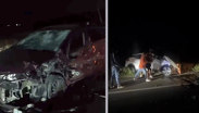 Accidente carretera Salamanca-Valle de Santiago deja heridos. | Redes Sociales
