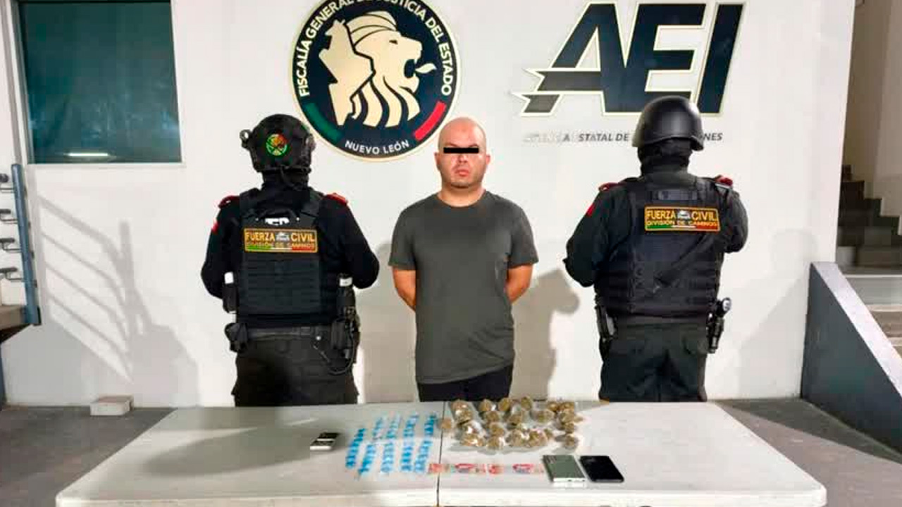 Cae hombre señalado por robos en la carretera Monterrey-Nuevo Laredo