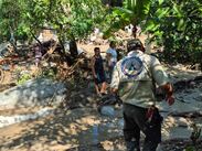 Las condiciones de lluvia dificultan el acceso al rescate. | Protección Civil y Bomberos de Jalisco