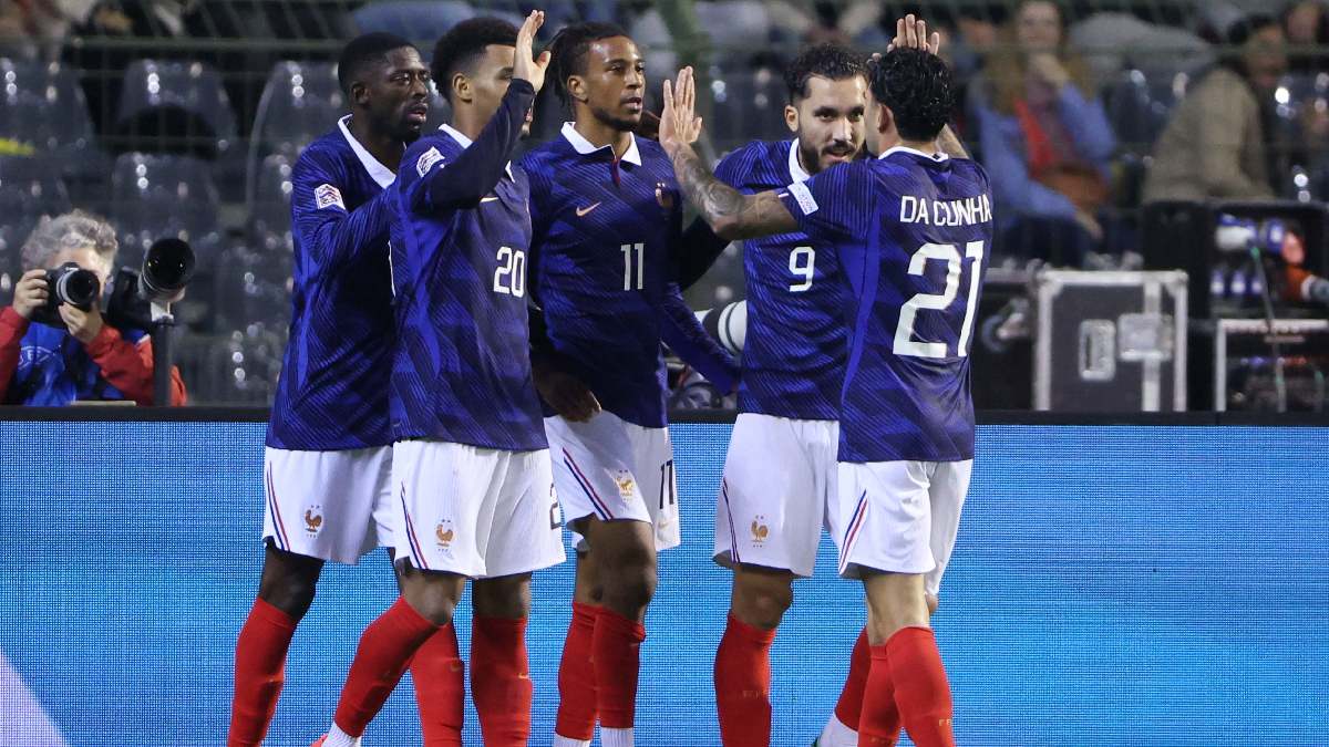 Michael Olise fue el encargado del gol del triunfo para Francia frente a Bélgica / Reuters