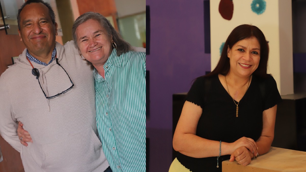 Mónica Reyna y Onésimo Arroyo, beneficiarios de procedimientos cardíacos.