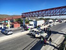 La protesta provocó filas de vehículos durante varios kilómetros en ambos sentidos. | Daniel Santiago