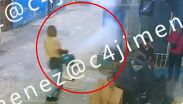 Un sujeto en presunto estado de ebriedad roció gas a un hombre y su hija de 9 años en Iztapalapa.