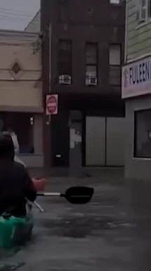 ¡Venecia en Nueva York! Así se inundó Queens tras fuerte tormenta