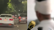 Conductor arrastra a joven sobre el cofre tras altercado vial en Coyoacán