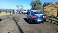 El cuerpo fue hallado en un terreno baldío en el municipio de Temascalapa.
