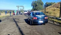 El cuerpo fue hallado en un terreno baldío en el municipio de Temascalapa.