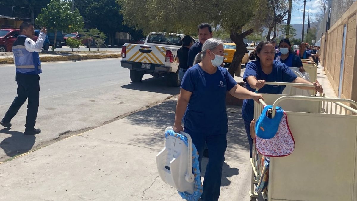 La evacuación se realizó como medida preventiva.