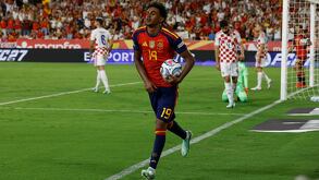 Lamine Yamal es parte de los goleadores de la UEFA Nations League 2026 / Reuters