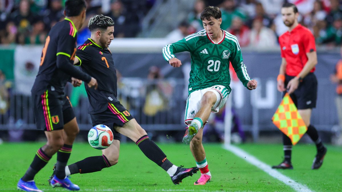 Mateo Chávez fue de los jugadores con mejor desempeño en el México vs Perú / Facebook