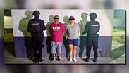 Pareja es detenida con arma y droga tras presunta amenaza a taxista en Monterrey
