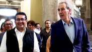 La reunión entre Pepe Chedraui y Pavel Gaspar marcó el inicio técnico de la municipalización de Totimehuacán / Agencia Es Imagen