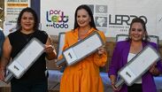 Susy Torrecillas entrega 600 luminarias de 150W en Lerdo bajo el programa Trayectos Seguros para mejorar la iluminación y seguridad en calles y comuni