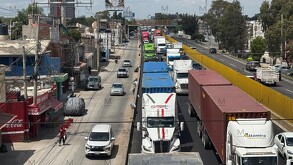 La afectación es para todos los automovilistas e incluso unidades de carga que circulan en dirección a Silao.