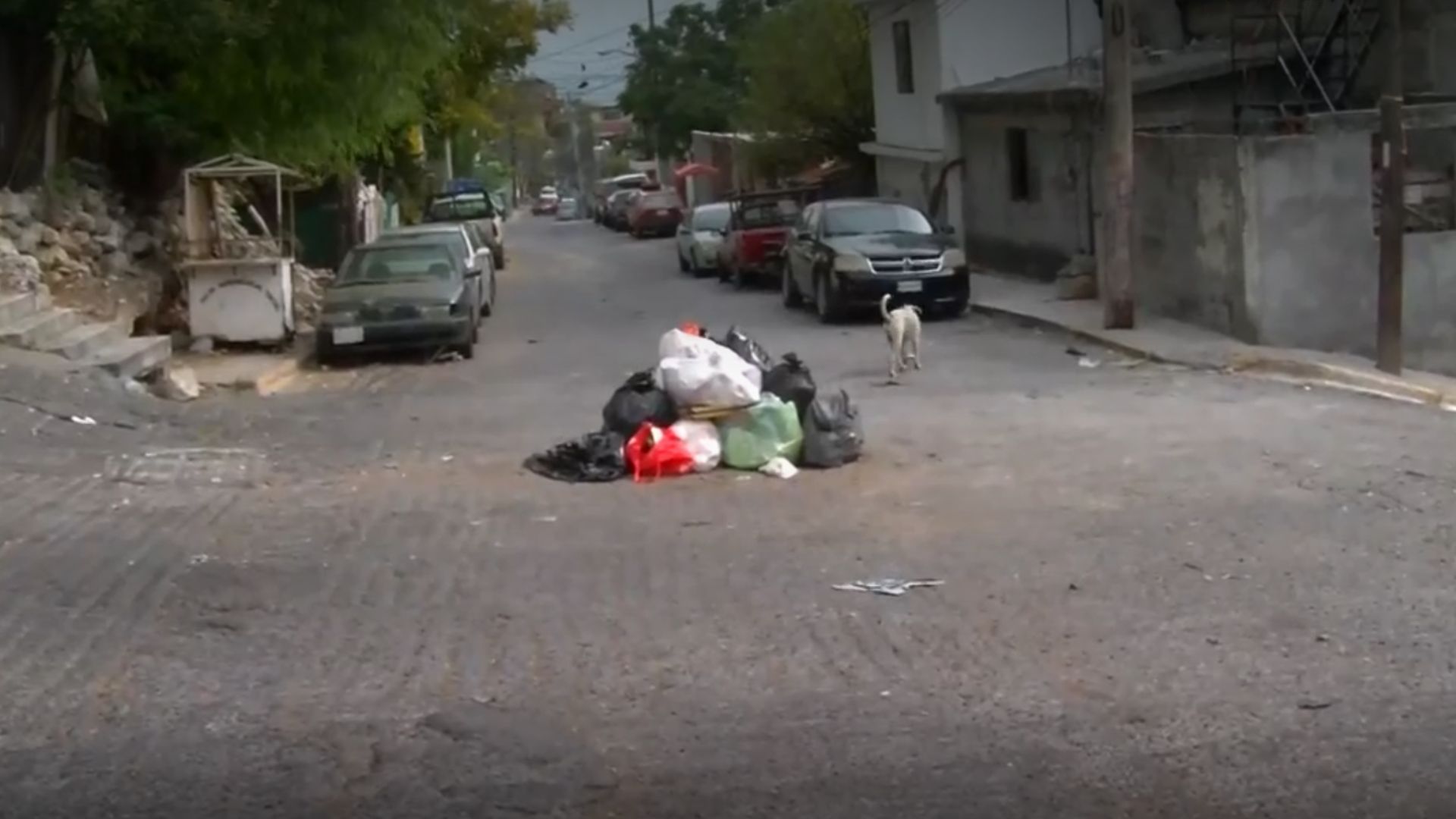 Basurero clandestino amenaza con causar inundaciones en Monterrey. TD Nocturno Monterrey, 30 de septiembre 2026